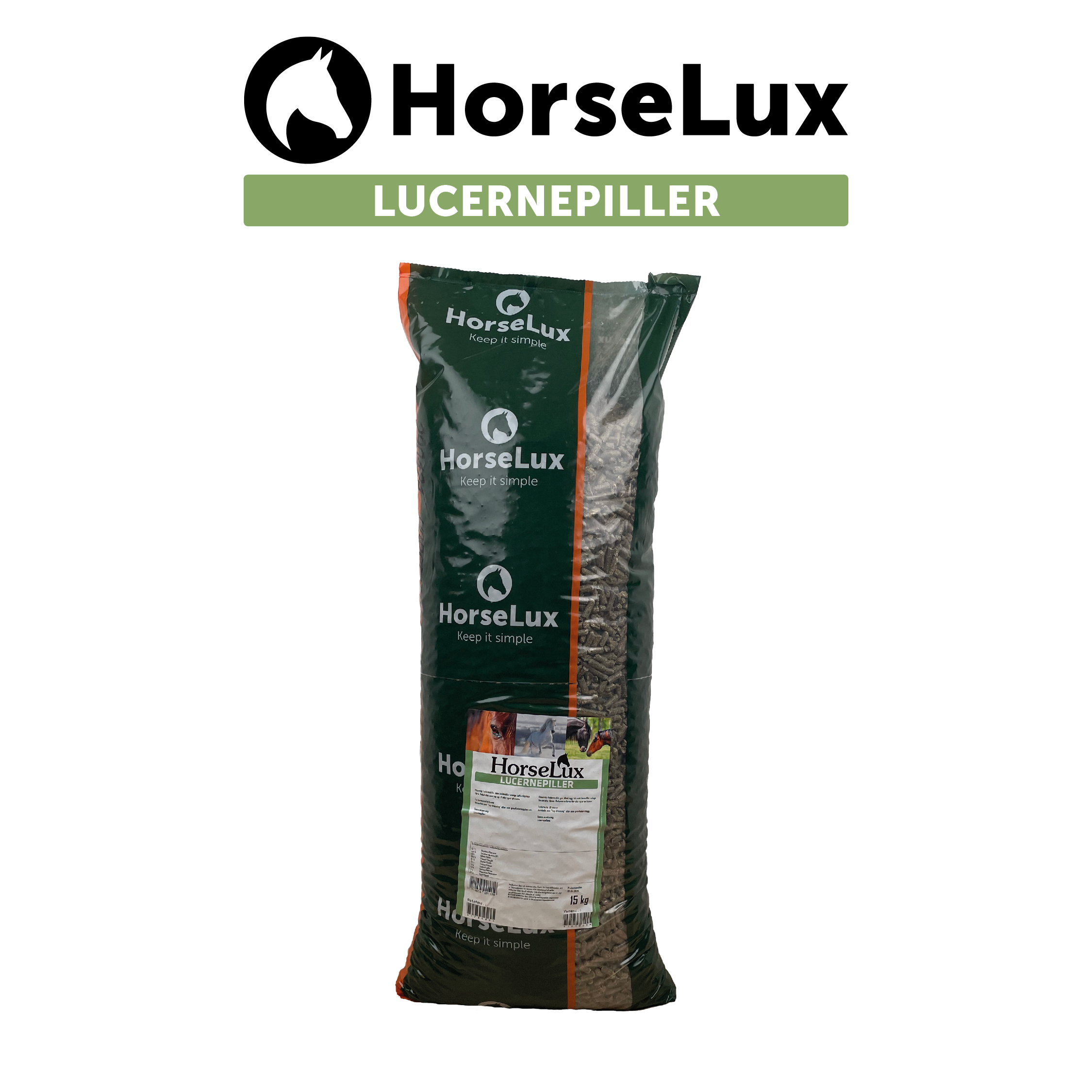Lucernepiller 15 kg