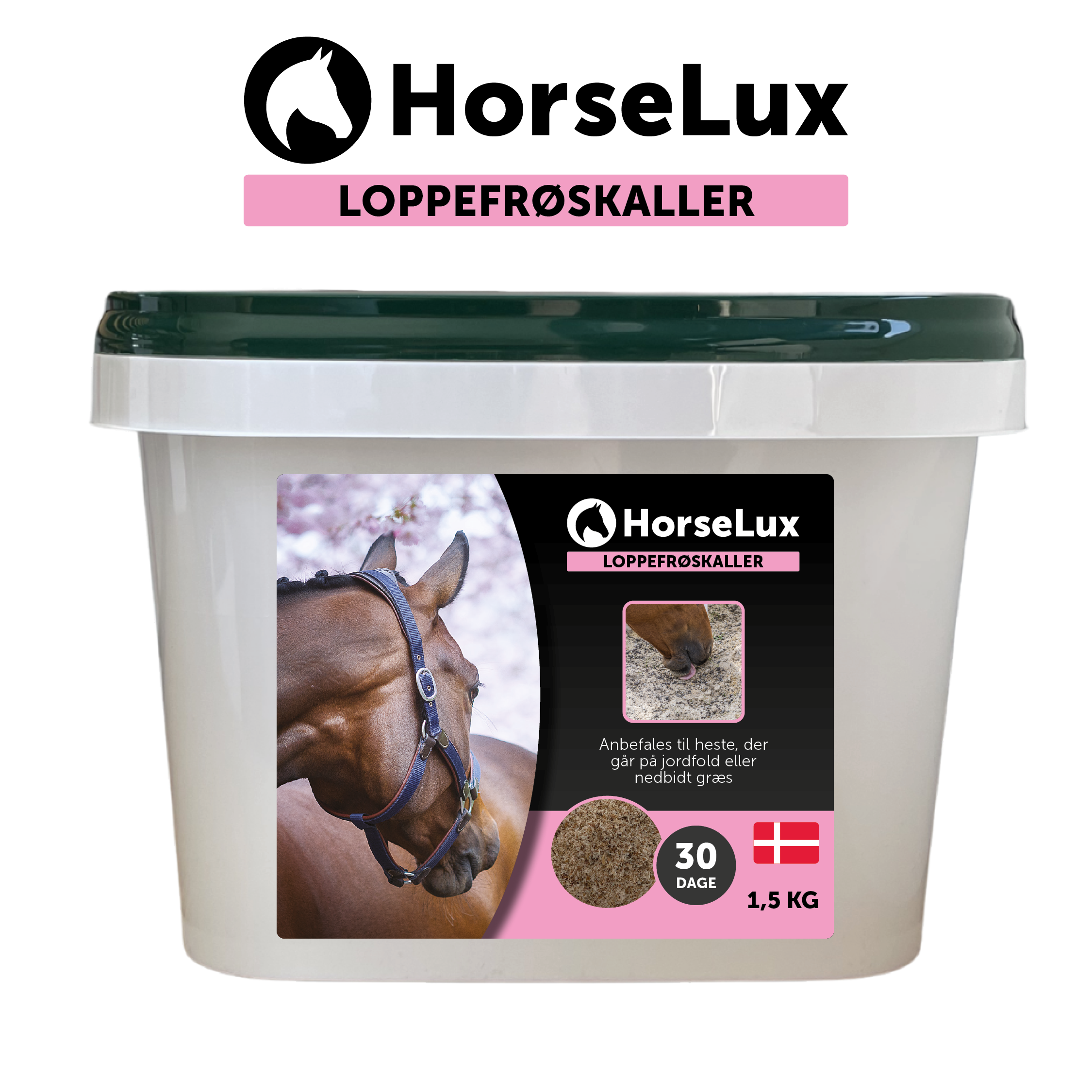 Loppefrøskaller 1,5 kg