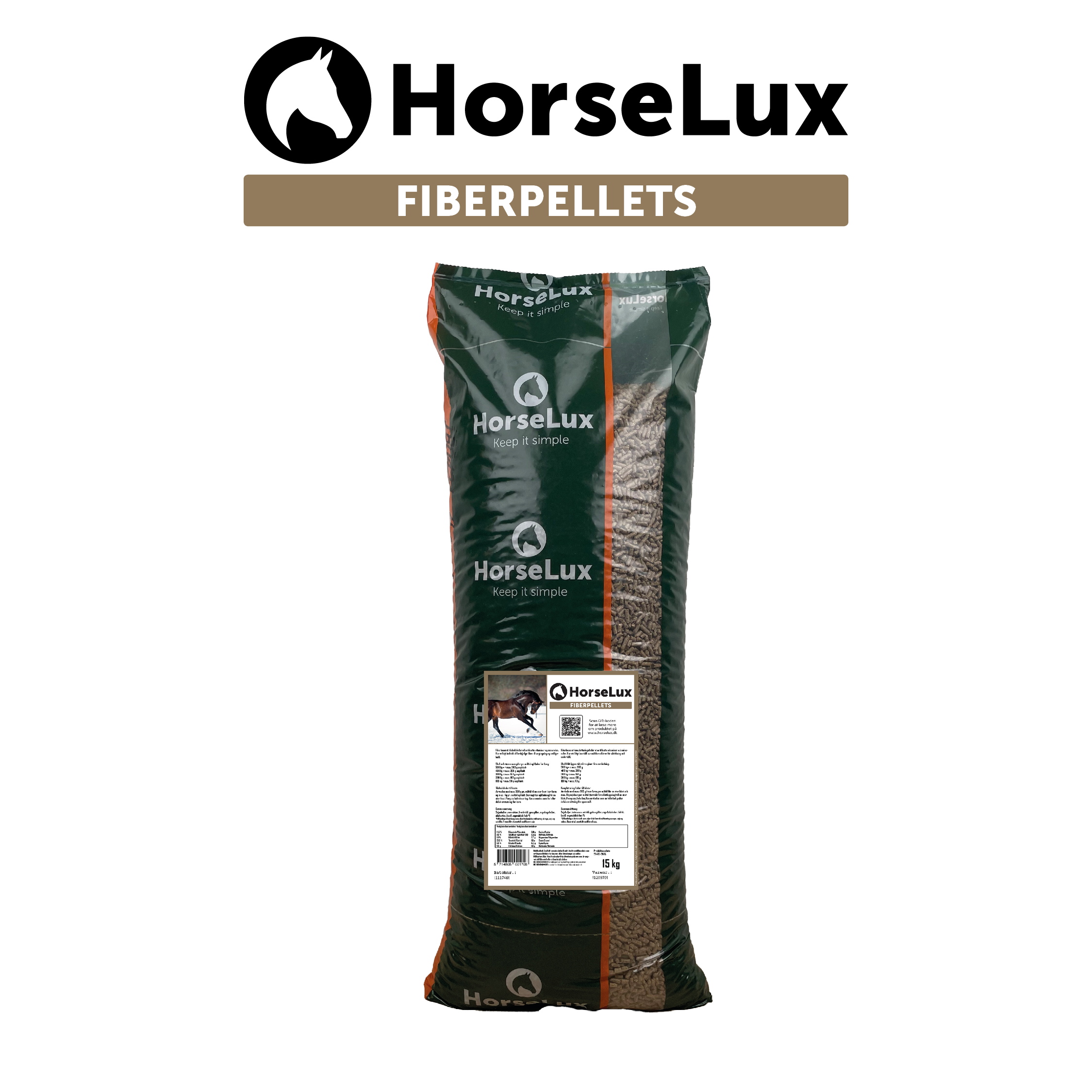 Fiber pellets 15 kg