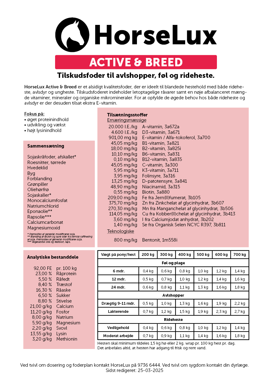 Active & Breed 15 kg